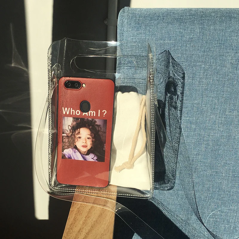 

Новинка 2021, женская прозрачная сумка из ПВХ, пляжная сумка через плечо, Женская железная Сумка-тоут, Модная уникальная прозрачная сумка для ...