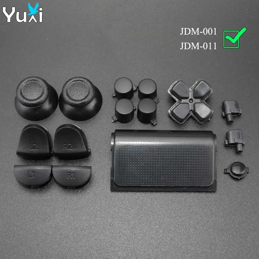 YuXi набор кнопок для Sony Playstation Dualshock 4 16 цветов джойстик колпачки L1 L2 R1 R2 кнопки D