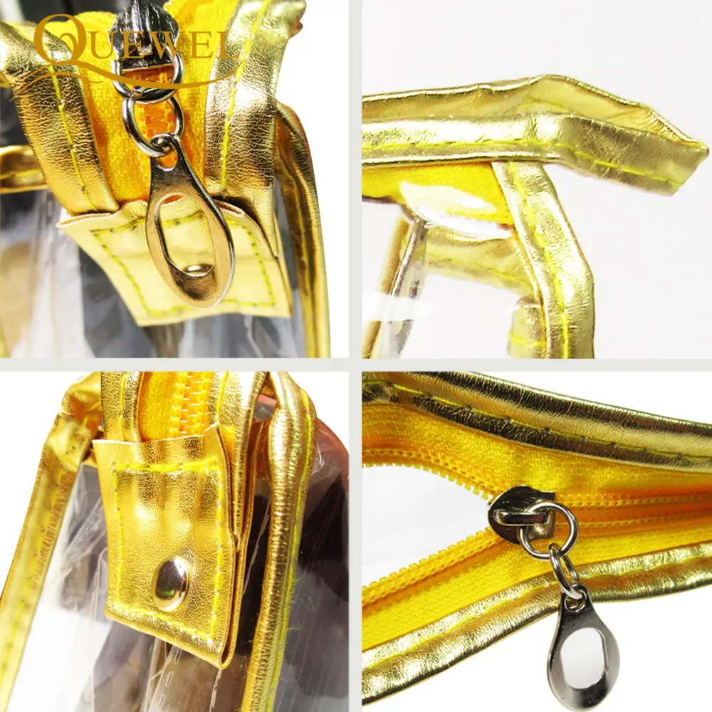 Прозрачная косметичка из ПВХ водонепроницаемые Прозрачные сумки для макияжа