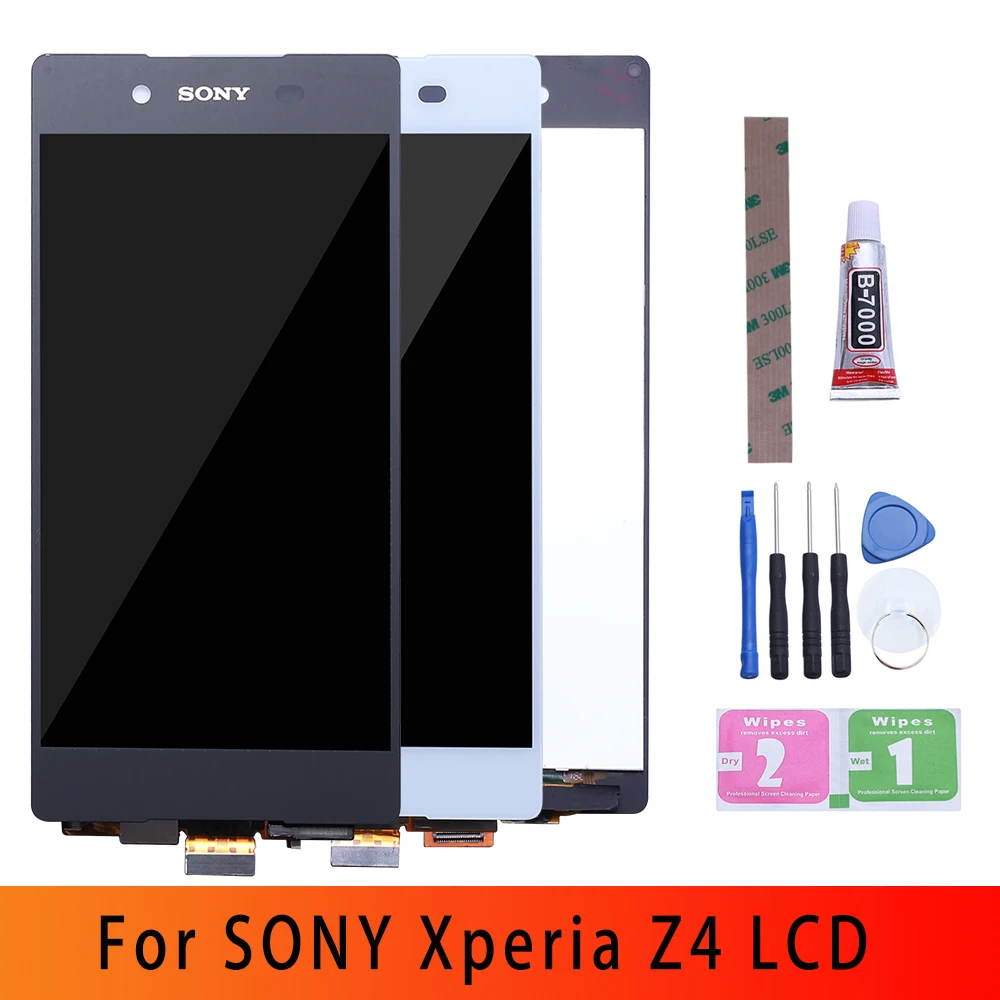 Оригинальный IPS для SONY Xperia Z4 ЖК-дисплей сенсорный экран Замена E6533 E6553 LCD |