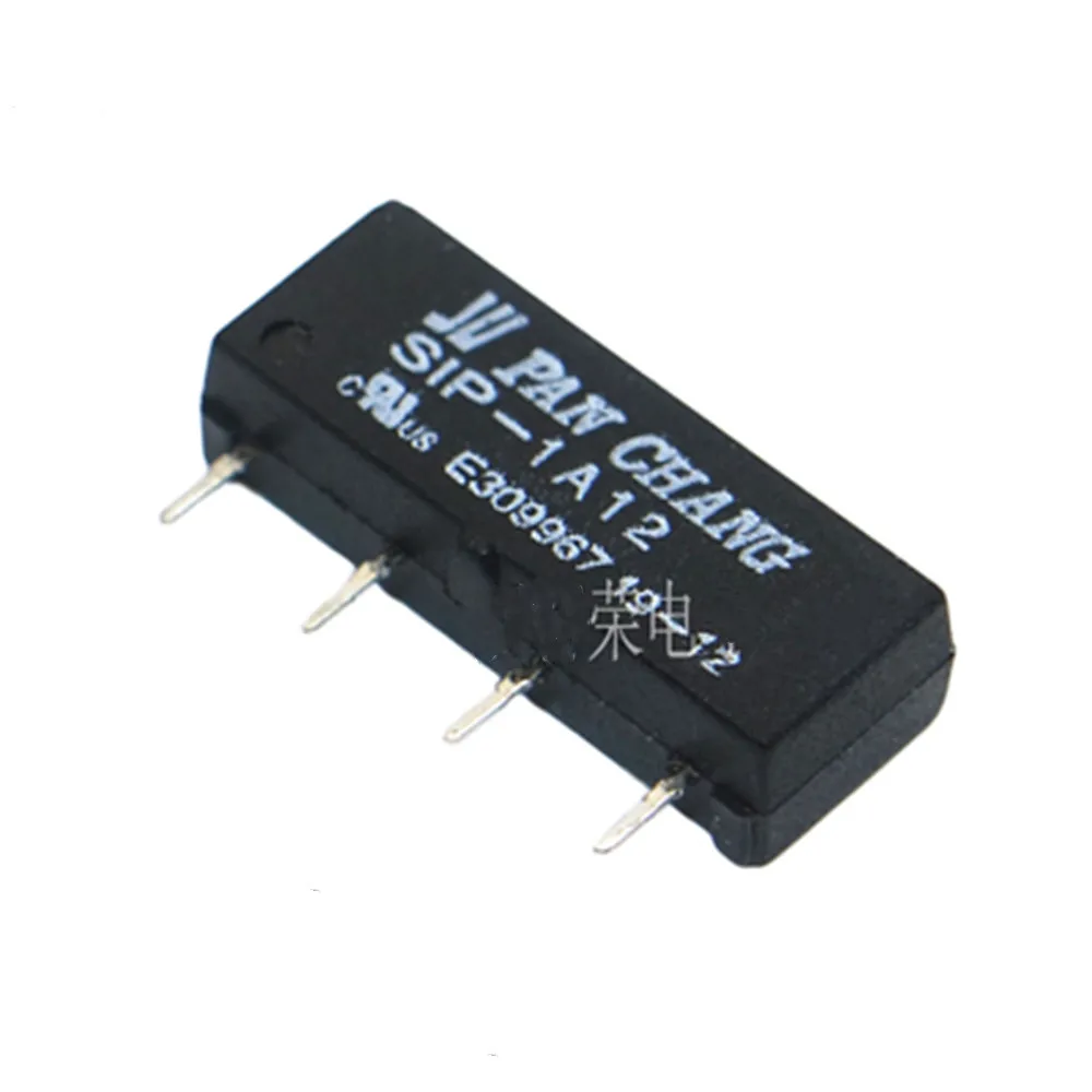 

10PCS/lot NEW Relay SIP-1A05 SIP-1A12 SIP-1A24 SIP 1A24 SIP1A12 5V/12/24VD 1A 4PIN A group of normally open Dry reed relays