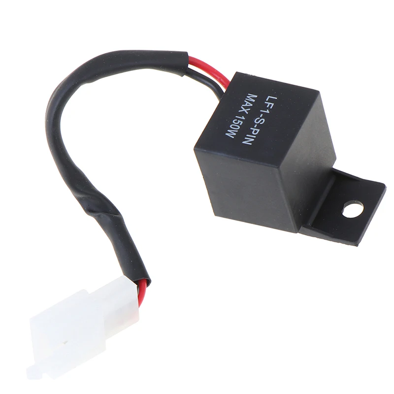 Мотоцикл 2 Pin 12V сигнал скорости Управление РЕЛЕ Светодиодный поворотники