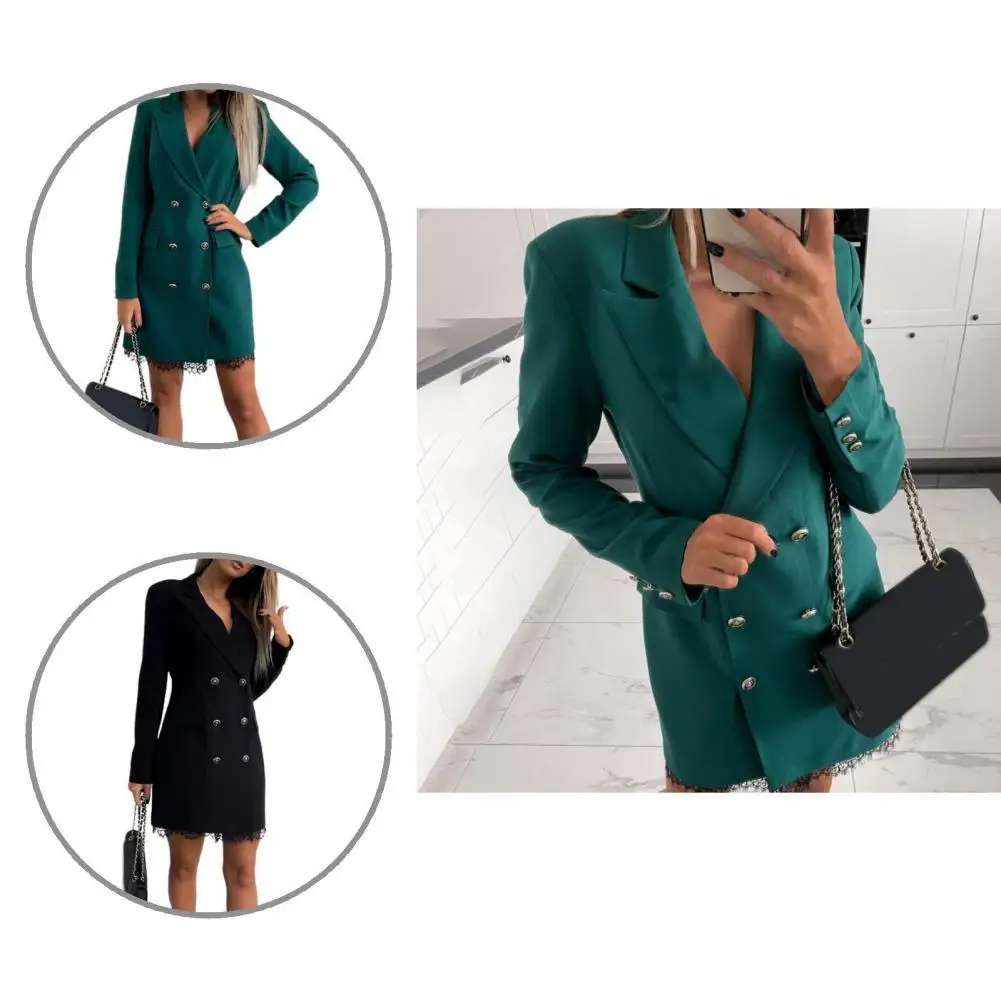 

Lapel Streetwear Elegant Turndown Collar Blazer Suits Jacket for Party
