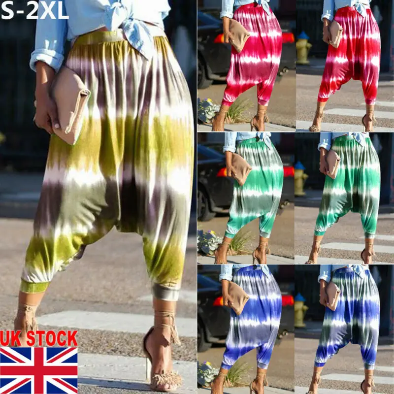 Летние женские брюки-шаровары в стиле хип-хоп | Женская одежда