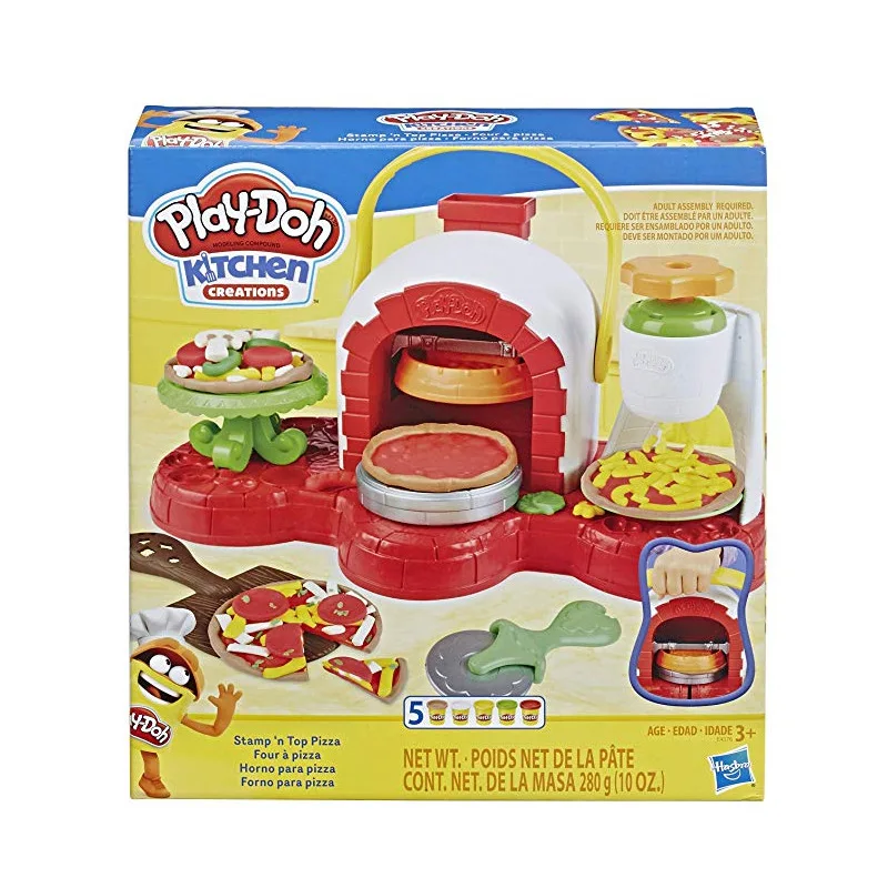 Hasbro Play Doh набор красочных грязевых креативных кухонных печей для волшебной пиццы