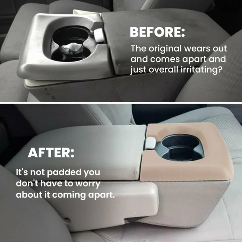

1pcs Cup Holder ABS Beige For Ford F150 2004-2014 Replacement HOT SALE