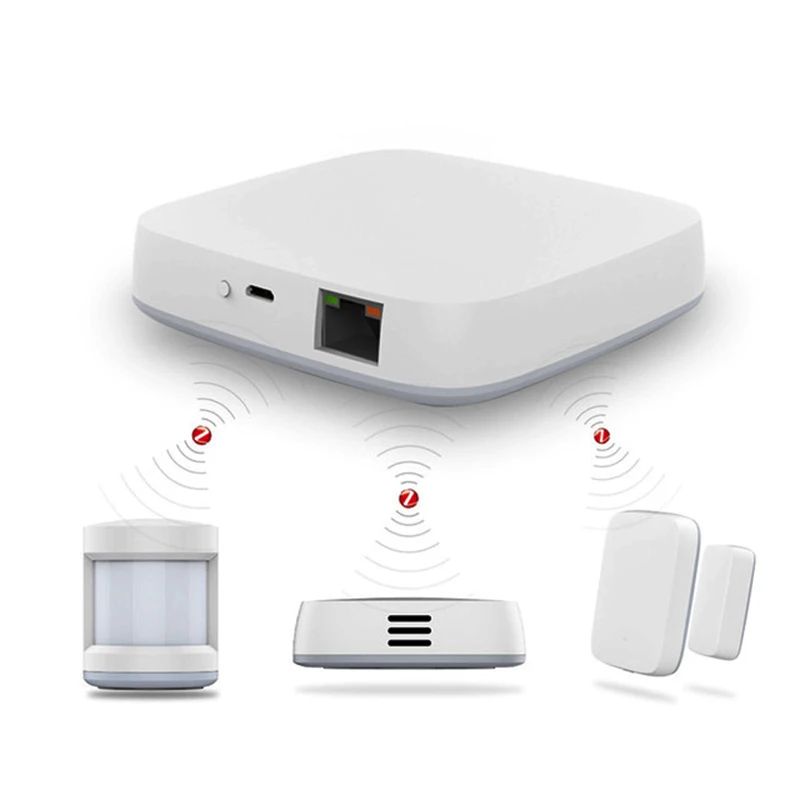 Умный Zigbee Gateway Hub Tuya умная жизнь домашняя Автоматизация охранная сигнализация