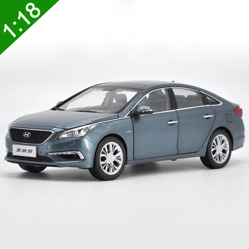 1:18 HYUNDAI 9th Sonata сплав модель автомобиля статические высокой моделирования металлические модельные автомобили с оригинальной коробкой