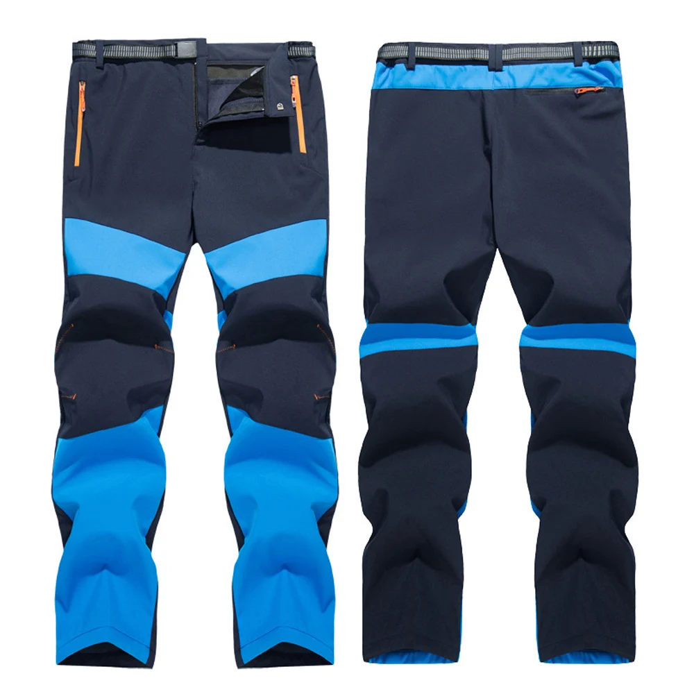 Мужская водонепроницаемая куртка для походов теплая флисовая софтшелл и брюки