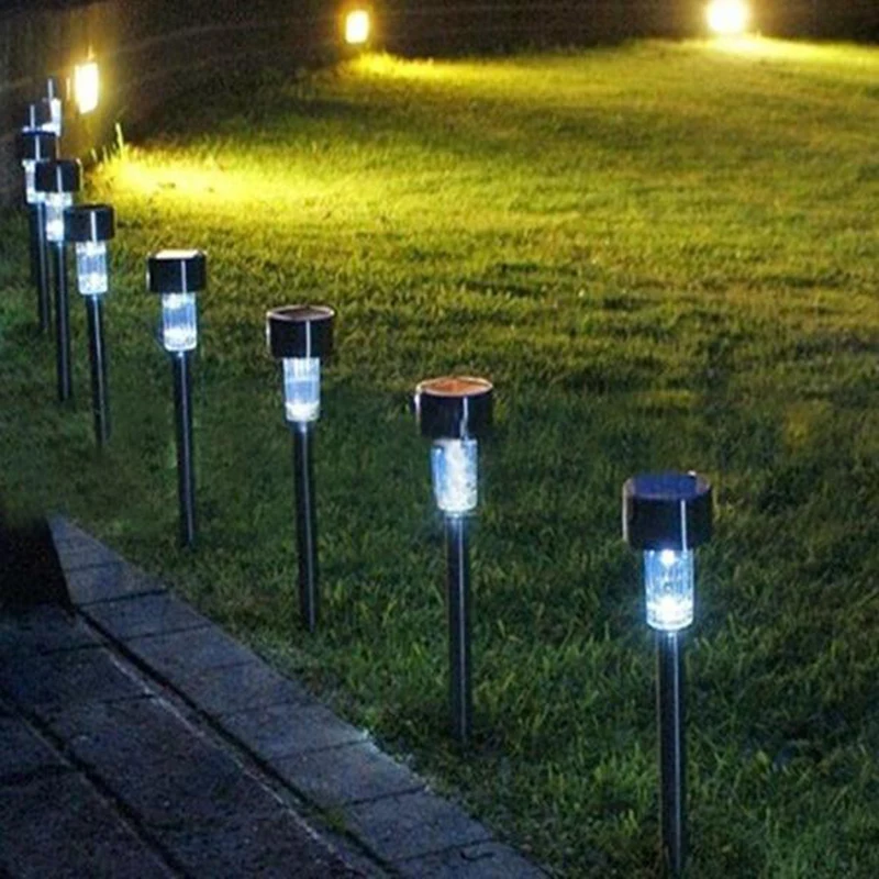 

Solar Lawn Light Garden Courtyard Plug Light Rainproof Led Lawn Small Tube Light Garden Villa Night Light NEW Hot Lawn Lamps