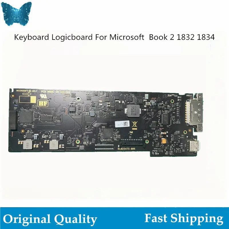 Оригинальная логическая плата клавиатуры для Microsoft Surface Book 2 1834 основная