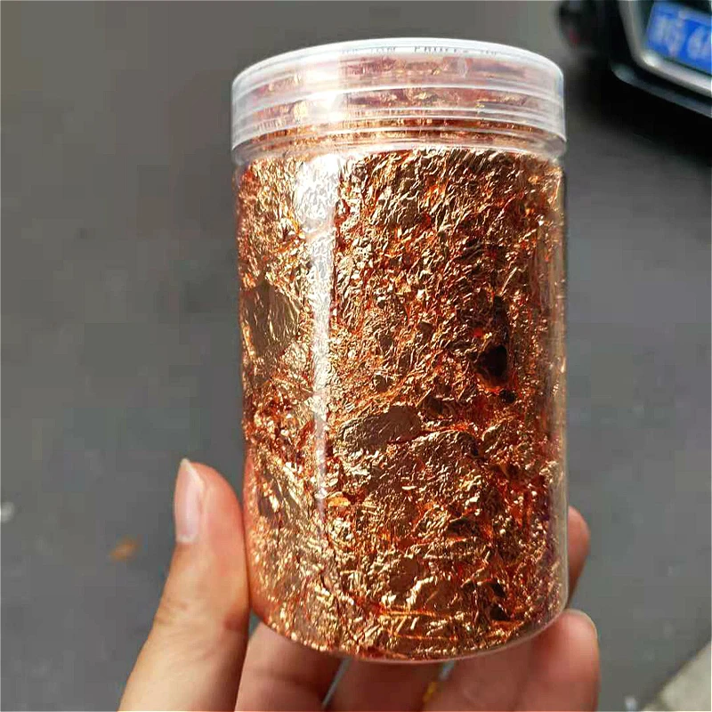 Блестящая эпоксидная смола с блестящими золотыми листьями | Украшения и