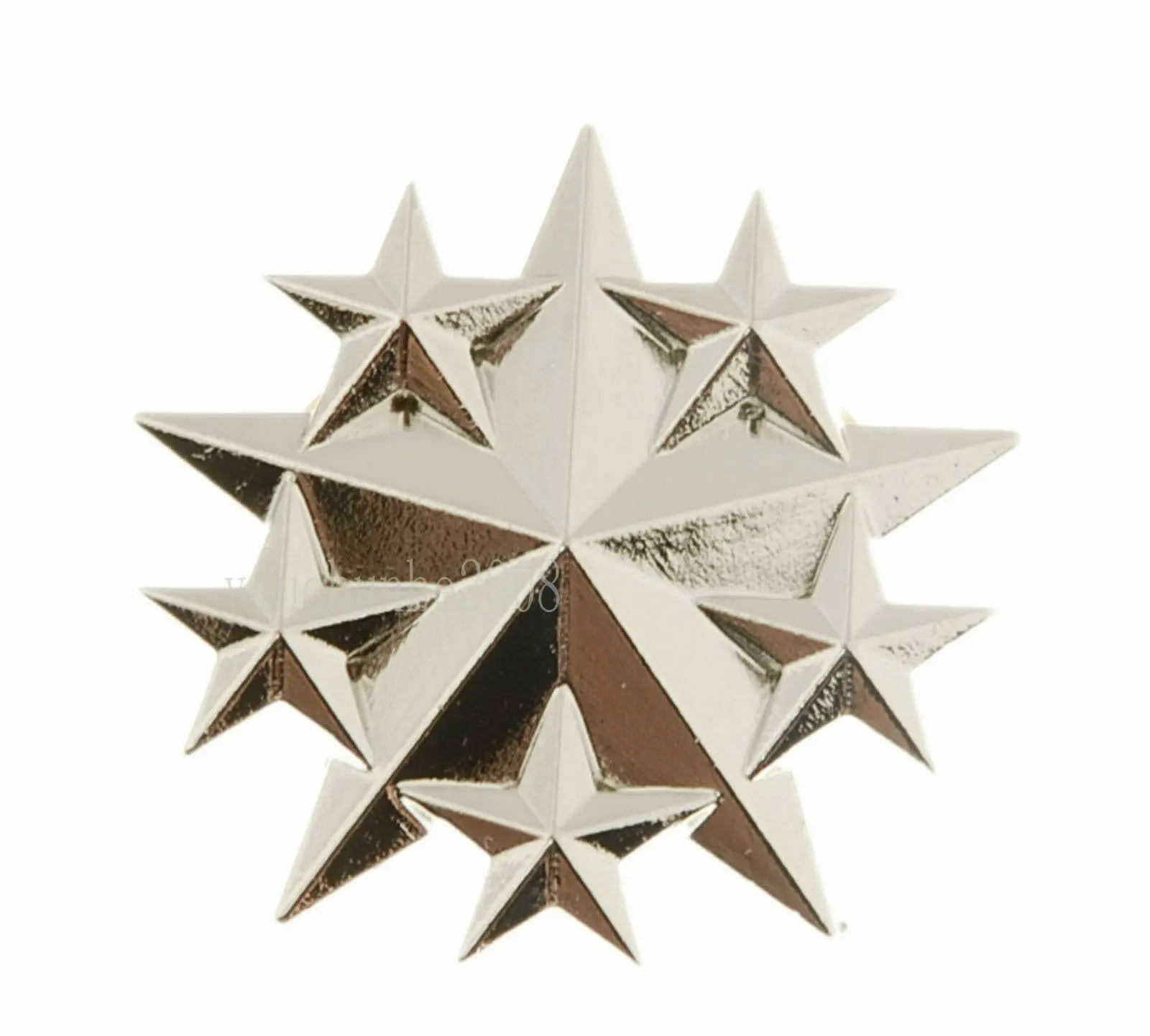 Нам ВВС США шесть генерал ранг металлическая шляпа в стиле милитари Подарочный