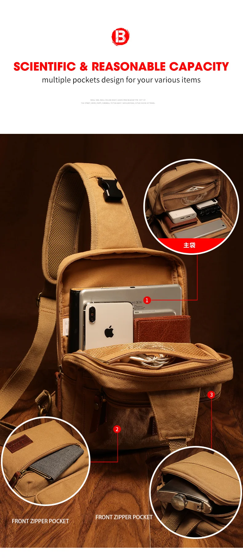 XINCADA Винтаж Ретро Стиль Crossbody Креста тела слинг сумка маленькая человек кошелек плечо сумка груди для Для мужчин Murse