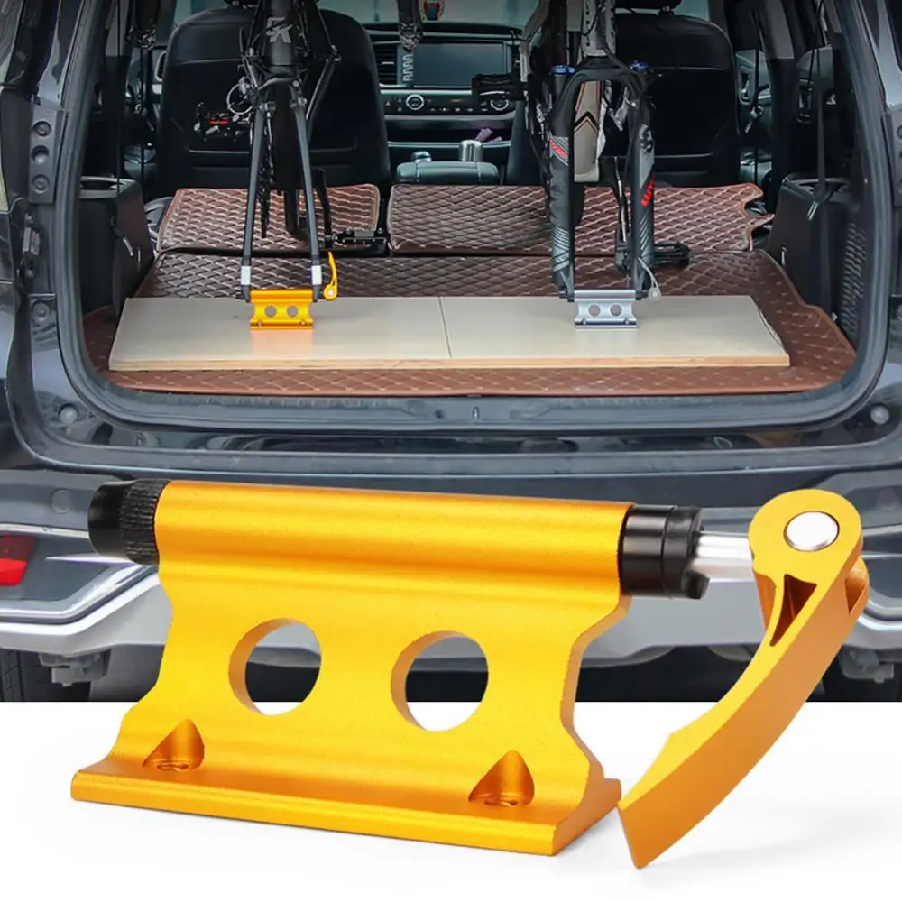 

Bike Block Quick Release Bicycle Front Fork Fixed Clip Luggage Rack for Car SUV Carrier Alloy for Bicycle Trainer Accessories