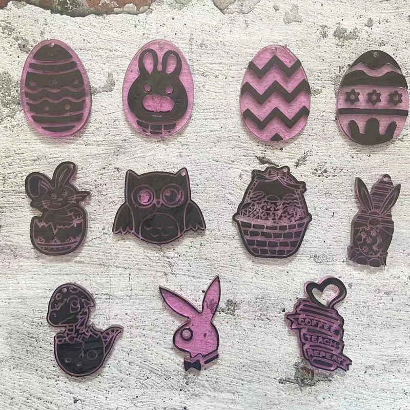 

Пасхальный кролик яйцо динозавр сова брелок искусственные ювелирные изделия Подвески инструмент для украшения