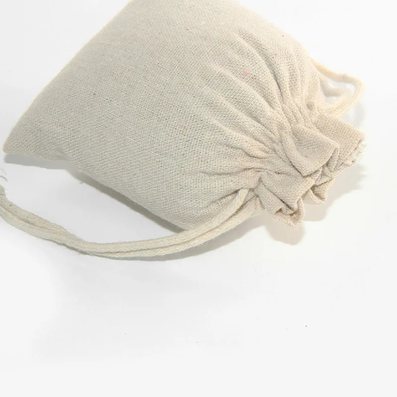 Льняная Хлопковая Сумка 10 шт./лот 8 размеров косметические подарочные сумки для