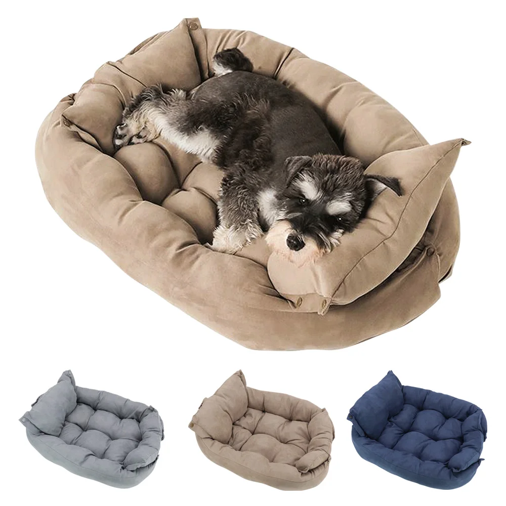 

Winter Warm Dog Bed Mat 3 IN 1 Dog Sleeping Bed Sofa Soft Pets Cushion Sofa For Small Medium Large Dogs Cats Puppy Kitten Kennel
