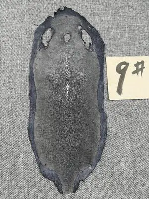 Красный 1 шт., черная настоящая кожа ската, кожа, черная кожа, толщина около 1,1 мм - Цвет: Красный