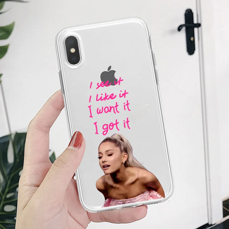 Чехол для IPhone 12 11 Pro XS Max X XR 6 7 8 Plus SE2020 модный прозрачный мягкий чехол из ТПУ |