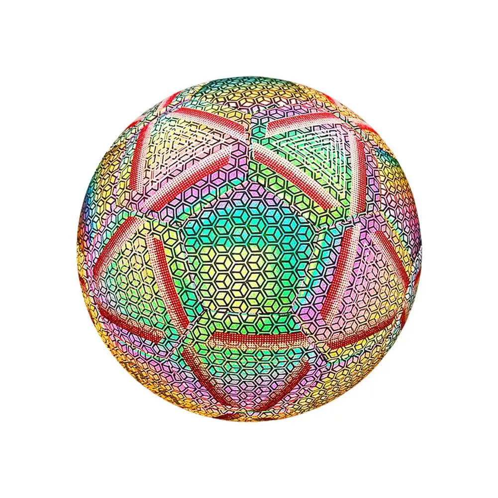 

Светоотражающий светящийся футбольный мяч, флуоресцентный яркий футбольный светильник ч