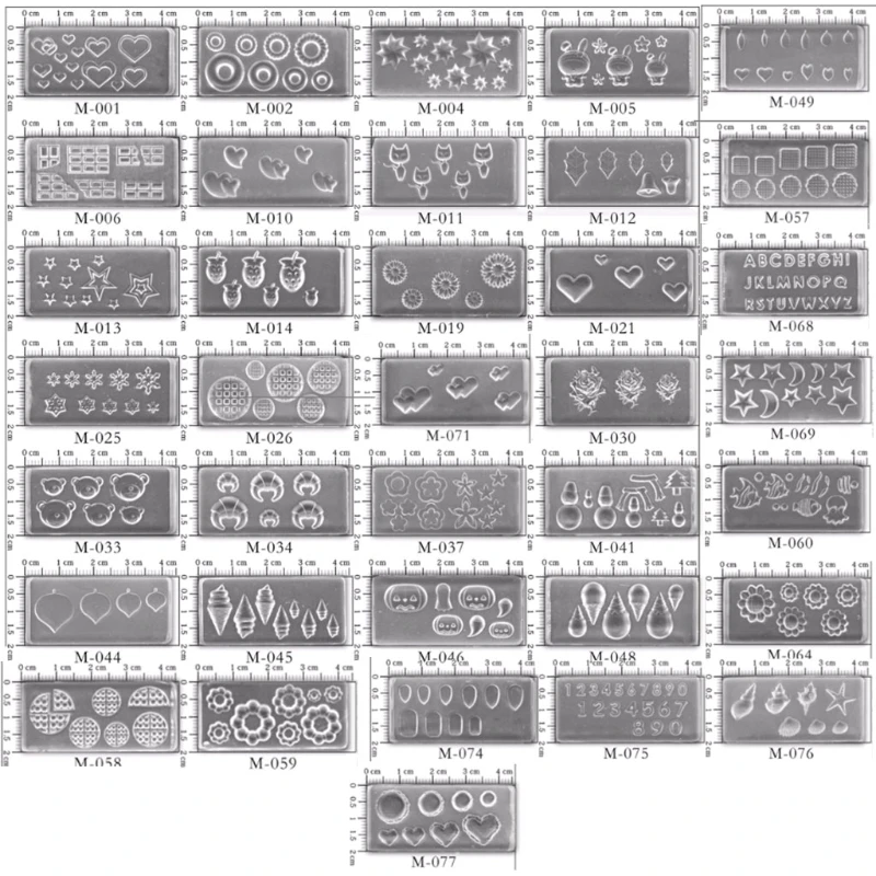 36 шт. силиконовые мини-формы для дизайна ногтей | Украшения и аксессуары