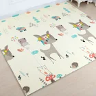 Коврик детский, складной, из вспененного полиэтилена, водонепроницаемый, нетоксичный