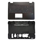 Клавиатура для ноутбука Asus N551 N551JQ N551VW N551JB N551JW N551JX N551ZU N551JK с подсветкой для рук верхняя крышканижняя базовая крышка