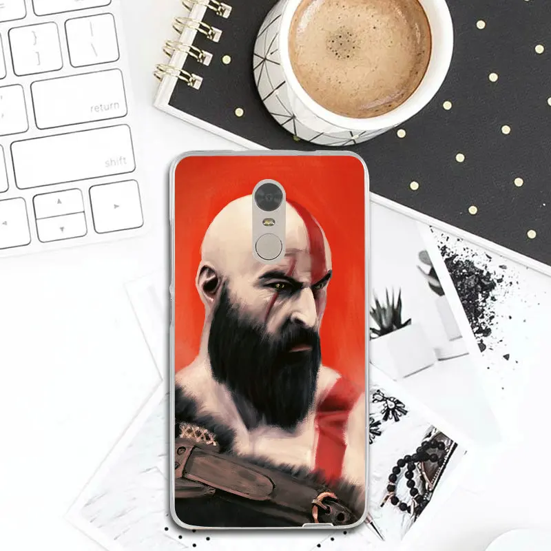 Мягкие чехлы для телефонов из ТПУ Kratos God Of War Seashell Sea Xiaomi Redmi Note 3 3S 4 4A 4X5 5A 6A 7 Y3 Go Pro Plus |