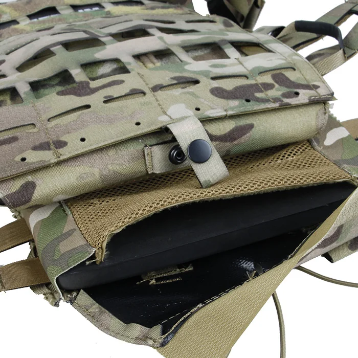 SD Plate Carrier Laser Cut Lightweight Tactical Military Combat Vest Multicam® Black SKU3325(051468) | Спорт и развлечения
