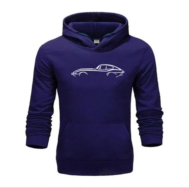 XS-4XL высокого качества Модные JAGUAR E-TYPE вдохновляющие худи брендовая одежда хип хоп