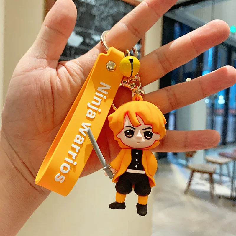 Anime One Piece Keychain Keyrings Roronoa Zoro Sword kitetsu Toy Model Metal Key Ring llaveros Chain Chaveiro Jewelry 2020 | Украшения и