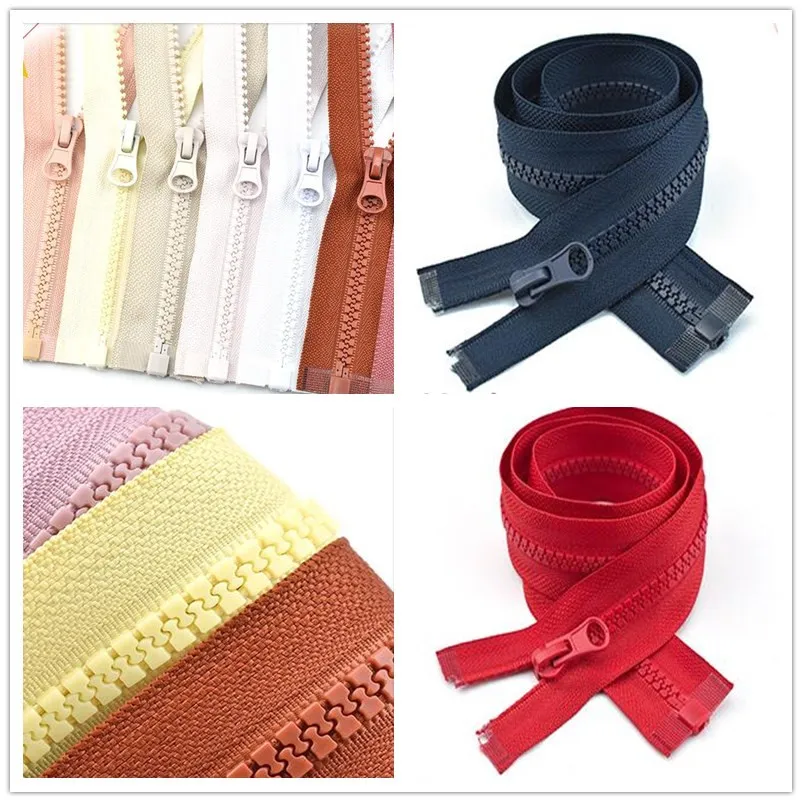 Застежка молния для швейных курток красная с зубцами шитья аксессуары одежды 65