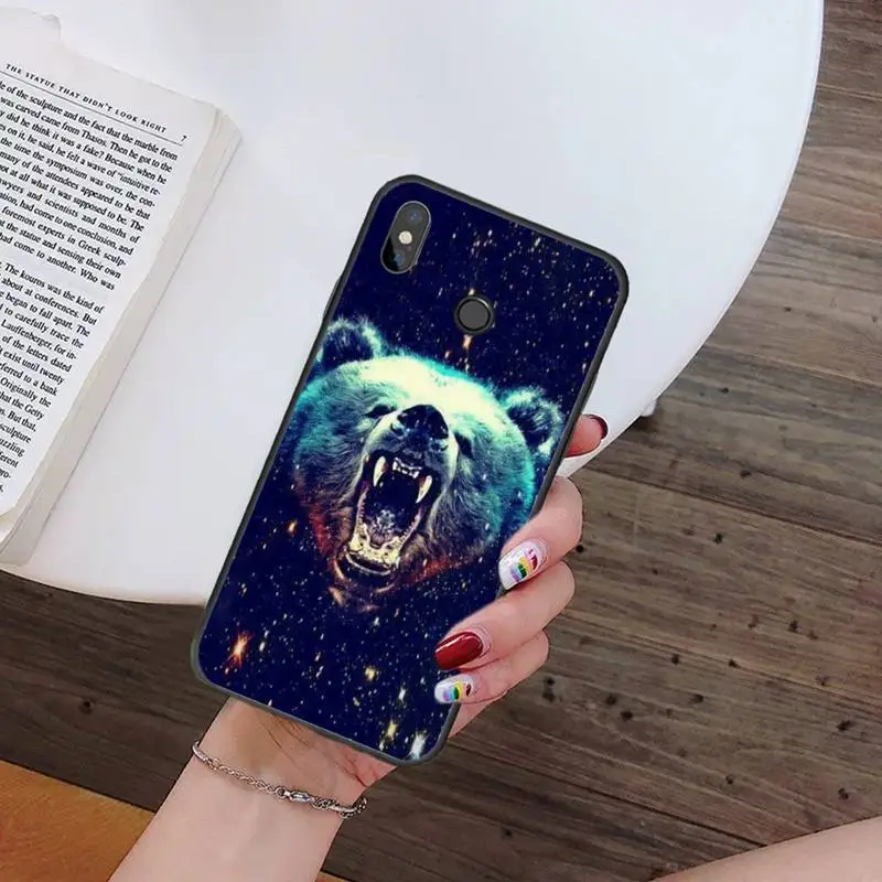

wolf tiger lion bear leopard Phone Case For Xiaomi Redmi note 7 8 9 t k30 max3 9 s 10 pro lite