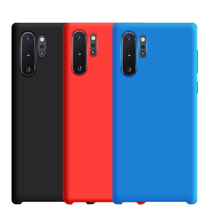 Для samsung Note 10 Plus чехол для samsung Galaxy S8 S9 S10 S10e Note 8 9 10 Plus 5G Pro мягкий жидкий силиконовый чехол-накладка
