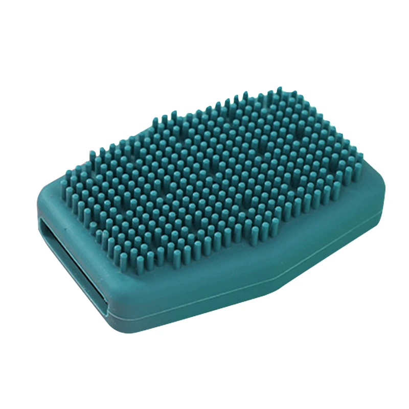 

Quick Foam Bath Brush Soft Silicone Rubbing Bubble Massage Shower Body Cleaning P9