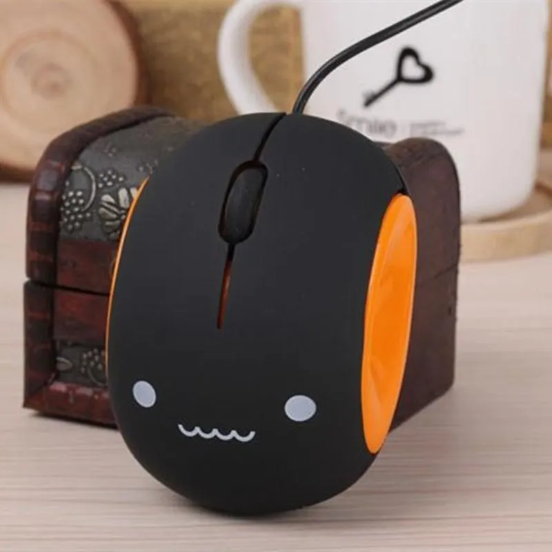 mini Computer Mouse Small Cute for Girls Cartoon USB Creative Wired Laptop Silent Mac Notebook 1200dpi | Компьютеры и офис