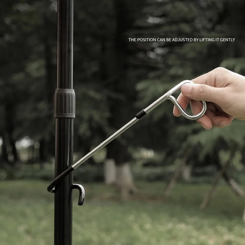 

Outdoor Lantern Hook Hanger Lamp Tent Pole Post Camping Climbing Fishing Tool High Quality