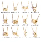 Huitan простое стильное двенадцать подвеска Созвездия ожерелье для женщин юбилей дня рождения хороший подарок эффектные ювелирные изделия для девушек