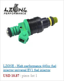 LZONE-4 шт. гоночный PQY топливный инжектор топ шапки адаптеры для RDX инжекторов к B16 B18 D16Z D16Y с PQY стикер JR-FIA01