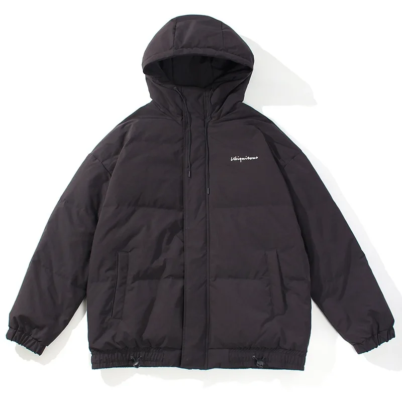 

Japanese Men's Clothing 2020 Autumn Winter New Thick Hooded T Men Bread Coat Couples Warm Clothes Jacket with Hood Ropa Hombre
