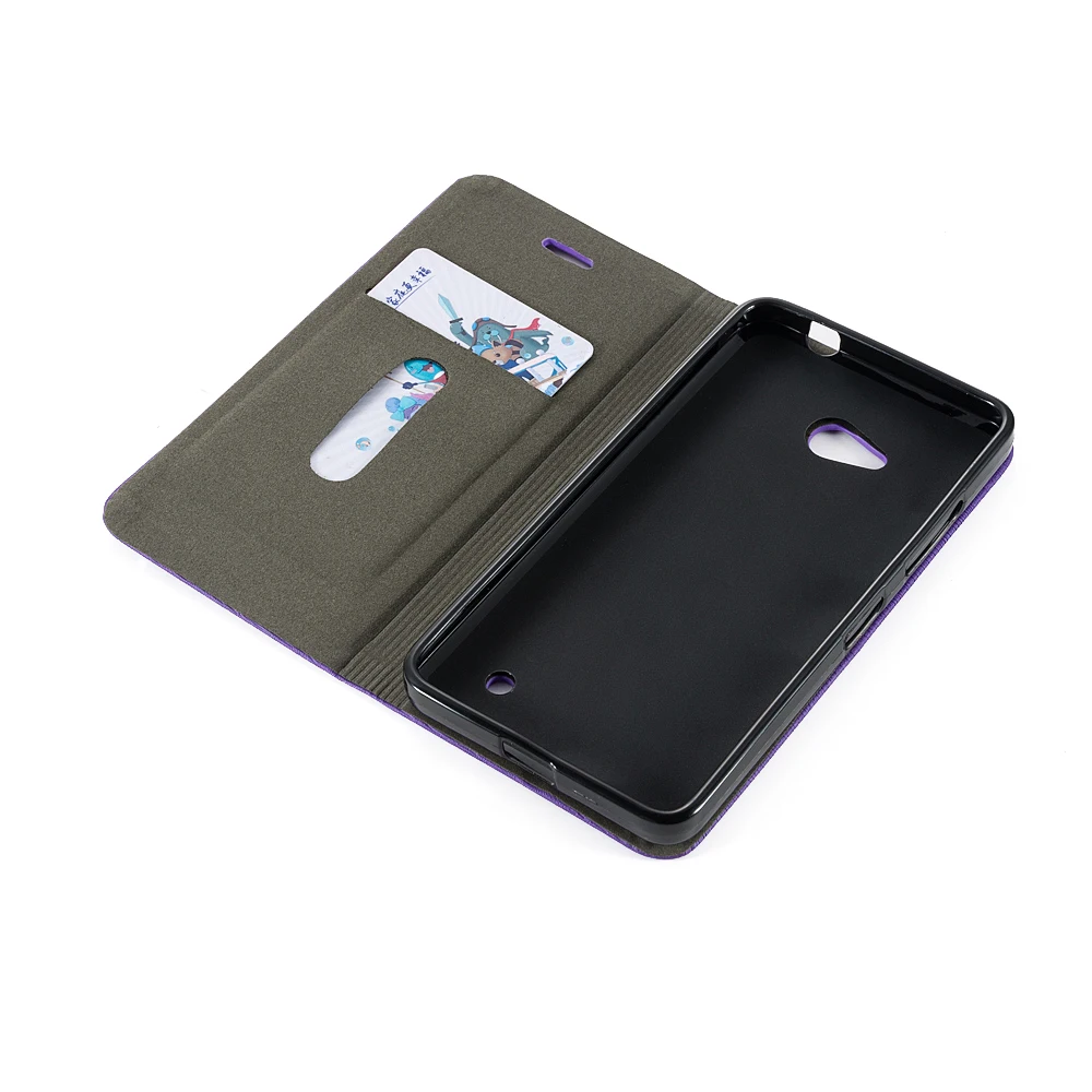 Чехол-книжка для microsoft Nokia Lumia 640, флип-чехол, кожаный чехол для телефона, Мягкая силиконовая задняя крышка для Nokia Lumia 640, деловой чехол