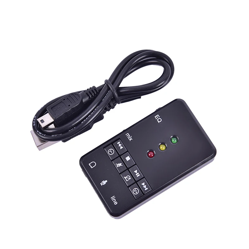 Высокое качество EQ Xear 3D USB звуковая карта 7 1 канальный аудио адаптер со