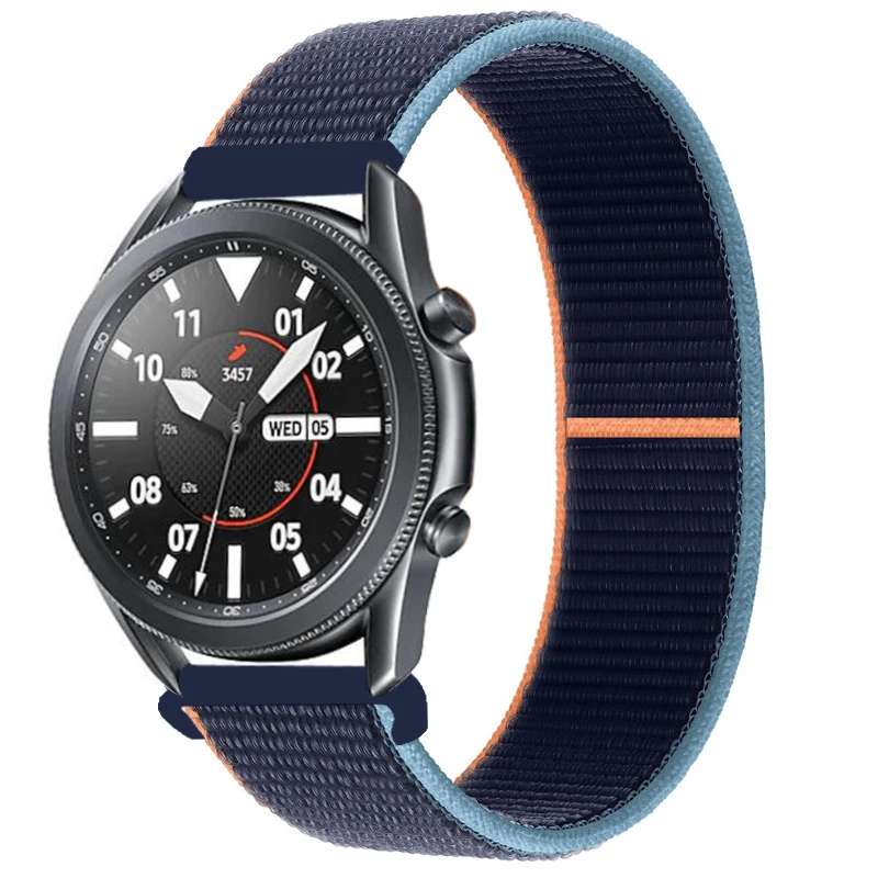 

20mm/22mm Watch Band For Amazfit Bip/gts strap Galaxy Watch 3 45mm 41mm 46mm Active 2 44mm 40mm Nylon Huawei Watch gt 2e/2 Strap