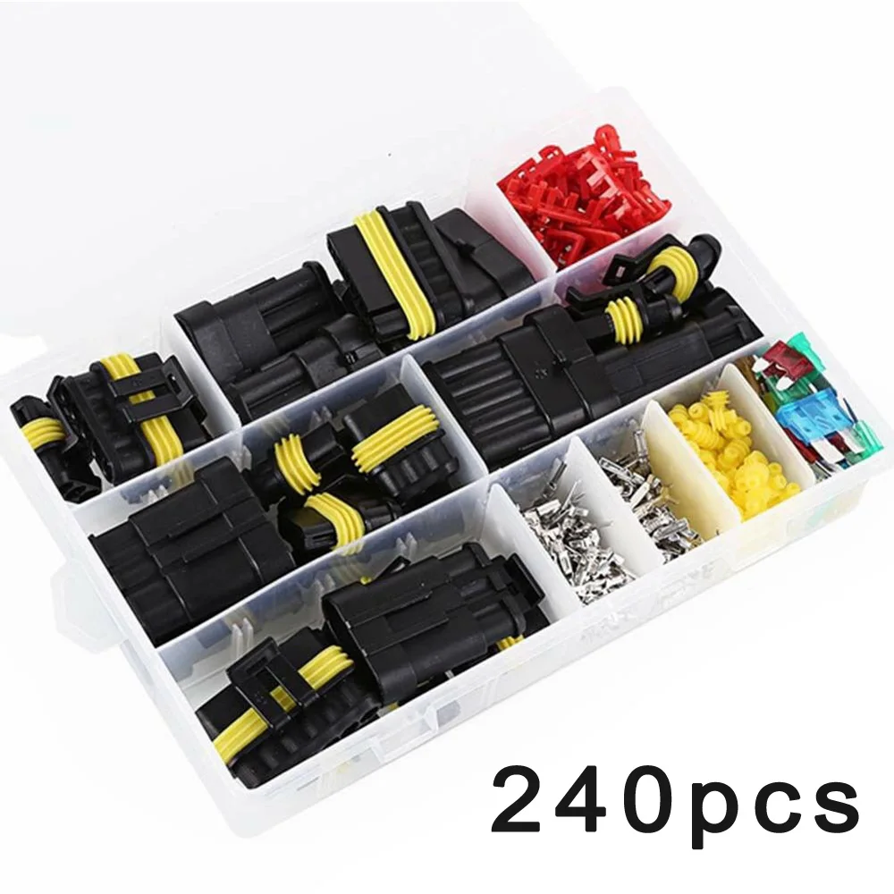 1 6 контактный разъем предохранитель Водонепроницаемый Электрический провод