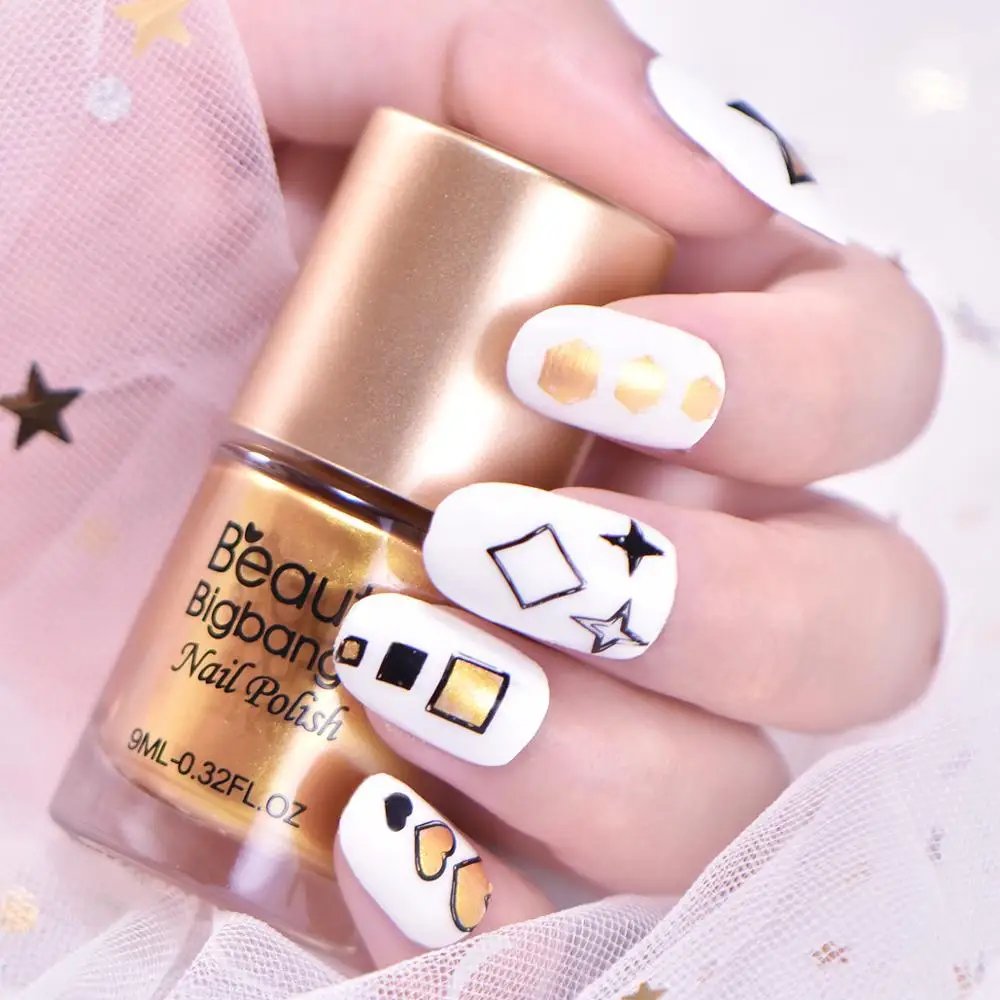 BEAUTYBIGBANG 6*6 см квадратные пластины для штамповки ногтей шаблон геометрические