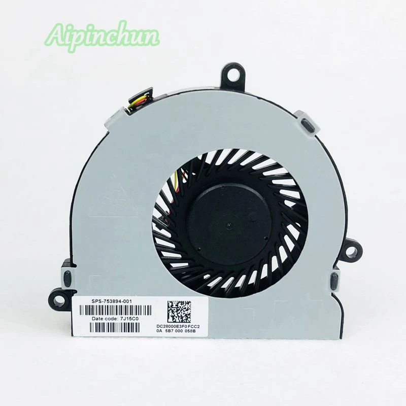 Новый оригинальный ноутбук процессор вентилятор охлаждения для ноутбука Dell 15R