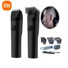 Машинка для стрижки волос Xiaomi Mijia, профессиональный триммер для мужчин и женщин, моющаяся керамическая насадка для бритья