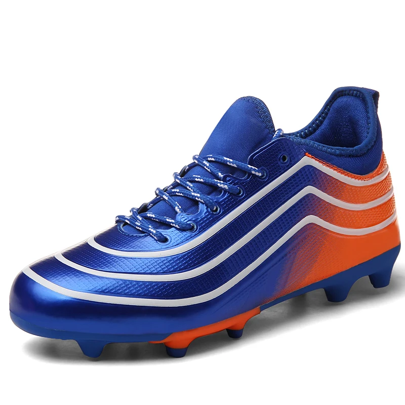 

2021 Size34-44 Men Boy Kids Soccer Cleats Turf Football Shoes Hard Court Sneakers Trainers New Design Athletic soccer shoes