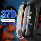 37D для Mi Band 4 1 шт. 2 шт. 5 шт. мягкая защитная пленка для экрана умных часов Hd защитная пленка против царапин для Xiaomi Mi band4